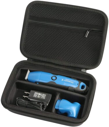 khanka Hard Travel Case Replacement for Remington PG6025 PG525 WetTech Lithium Powered Head, Beard, &amp; Body Grooming Kit, Trimmer (8 Pieces)