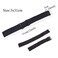 Ecojumi 5Pcs/Lot Adjustable Elastic Band For Wigs Non Slip Adjustable Straps For Wig Caps Black 1Inch 1.2Inch 1.4Inch Width Wig Fixed Band 5Pcs/Lot Secure And Steady, Adjustable Wig Bands (3.0A-5PCS)