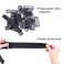 Ecojumi 5Pcs/Lot Adjustable Elastic Band For Wigs Non Slip Adjustable Straps For Wig Caps Black 1Inch 1.2Inch 1.4Inch Width Wig Fixed Band 5Pcs/Lot Secure And Steady, Adjustable Wig Bands (3.0A-5PCS)