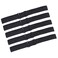 Ecojumi 5Pcs/Lot Adjustable Elastic Band For Wigs Non Slip Adjustable Straps For Wig Caps Black 1Inch 1.2Inch 1.4Inch Width Wig Fixed Band 5Pcs/Lot Secure And Steady, Adjustable Wig Bands (3.0A-5PCS)
