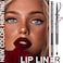 Nude Lip Liner Pencil Lipstick, Longwear Waterproof Creamy Lip Liner, High Pigment &amp; Smudge-proof Nude Matte Lip Liner, Dual-Ended Velvet Lip Liner with Lip Brush, Lip Contouring Pencil Makeup(01#)