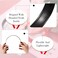 1 Inch Wide Plastic Headbands with Teeth Plain Hard Plastic Hairband Nonslip Craft Headband Hoops for Women Perfect Grip DIY Halloween Hair Accessories, Ideal for Girls (Red, Black and White)