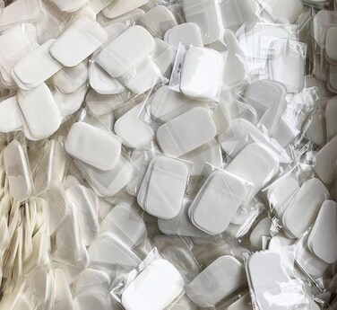 200 pcs Multicolor Portable Soap Pouch Packaging for Kids Adults Students Traveling Hand Washing Scented Foaming Soap Paper Slices Soap Slices Cleansers