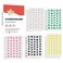 200 Pc Cute Star Pimple Stickers Acne Patches for Face, Hydrocolloid Zit Covers, 5 Colors Treatments and Masks （11cm*8cm）