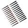 minihope 24 Packs Duck Bill Clips, 3.54 Inches/9cm Rustproof Metal Alligator Curl Clips for Hair Styling,makeup.,Hair Coloring, 12 Black,12 Rose gold.