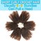 8 Inch Short Passion Twist Hair 6 Bundles Kinky Curly Crochet Hair for Black Women Curly Braiding Hair Crochet Braids Hair（6Bundles8 Inch, 1B/30）