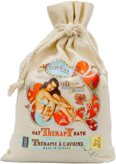 Wild Ginger &amp; Sweet Orange Oat Therapy Bath Refill 1 Kilogram (Bath Salts)