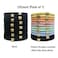 Women's Hair Ties Bracelets for Thick or Curly Hair. 12 Counts Fashion Metal Hair Bracelets- Strong Stretchy No Damage No Crease Ponytail Holders
