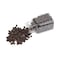 1000 Pcs 5.0 mm Silicone Lined Micro Links Rings Hair Extensions Beads Silicone Lined Beads for Human Hair Extensions and Feather Extensions (Brown)