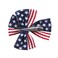 2 Pcs/Pack Girls American Flag Hair Bow Hair Clips Fourth of July Hair Accessories Patriotic Hair Bows Hairgrips