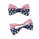2 Pcs/Pack Girls American Flag Hair Bow Hair Clips Fourth of July Hair Accessories Patriotic Hair Bows Hairgrips