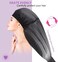 Upgraded Hooded Hair Dryer with Extra Large Adjustable Bonnet - Easy Styling, Curling and Deep Conditioning, with Portable Carrying Case (Black)
