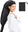 Upgraded Hooded Hair Dryer with Extra Large Adjustable Bonnet - Easy Styling, Curling and Deep Conditioning, with Portable Carrying Case (Black)