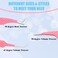Hadiz Fiber Tip Volume Lash Tweezers Eyelash Extensions Volume Mega Volume 45 and 90 Degree Tweezers(Pack of 3, PINK)