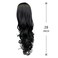 Onpep Black Long Wavy Curly Hair Wig Charming Natural Looking Heat Resistant Synthetic Wigs for Women