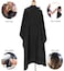Salon Barber Hairdressing Capes with Snaps Hair Cutting Cape Hair Stylist for Women Men Adults Kids Black Waterproof (10PCS)
