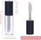 LTKJ 25 Pack 1.2 mL Pretty Empty Lip Gloss Tubes Containers, Clear Mini Refillable Lip Balm Bottles with Rubber Inserts and 3pcs Transfer Pipettes for Lip Samples Travel DIY Makeup (Black)