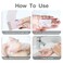 5 Boxes (500 Sheets) Paper Soap Sheets Hand Washing Soap Sheets Portable Disposable Camping Mini Soap Hand Soap Sheets Travel Soap Sheets- 5 Scents