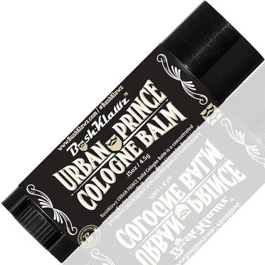 Urban Prince Travel Solid Cologne Balm - Refreshing Modern Urban Gentlemans Manly Scent Alcohol Free Travel Size Pocket Cologne Stick Best Fragrance Gift for Men