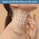 6 PCS Neck Tape, Neck Lift Tape, High Elastic Neck Tape Lifting Invisible, Neck Strip for Neck Lifting, Improve Wrinkles, Neck Lines