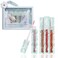 Disney Lip Gloss Collection, Belle Masion &ndash; Cosmetic Makeup Set for Daily Glam for Women and Girls, Frozen, 4 Pcs