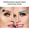 Remerry Hair Brush Set, 12 Pieces Nylon Brushes for Women &amp; Girls - Including 3 Row Salon Teasing Brush, Double Sided Hair Edge Brush, Smooth Comb Grooming, Rat Tail Combs &amp; Duckbill Clips - Blue