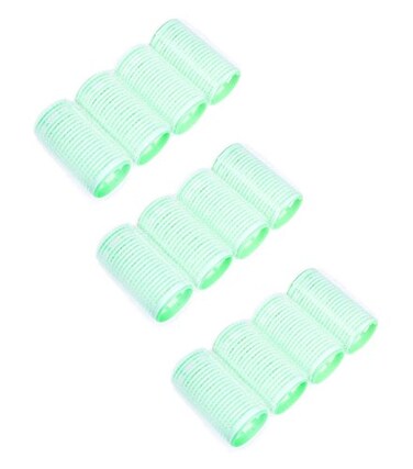 12P x 30mm(Large Size) Hair Rollers Self Grip Curlers Salon Hairdressing Wave Maker Tools