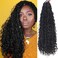 6Packs Goddess Locs Crochet Hair,22Inch Curly Faux Locs Crochet Hair Hippie Locs Crochet Braids Long Crochet Goddess Faux Locs for Black Women（22inch 1B）
