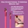 Eyebrow Pencil,Eyebrow Brush,4D Hair Stroke Brow Stamp Brush,Home Eyebrow Care Kit 4D Laminated,New Magic Eyebrow Pencil,Contouring Eye Brow,Fine Stroke Microblading Eyebrow Pencil Creates Natural