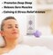 Arnica Bubble Bath Bombs Lavender Bergamot Essential Oils Luxurious Mega Foaming Bath Bombs for Dry Skin Nourishment Moisturizing Blissful Bath Gift