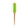 Red by Kiss Detangling Brush for Adults &amp; Kids, Long &amp; Wide Tooth, Mixed-Length Detangler Comb with Rat Tail for All Hair Types