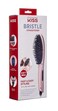 KISS Bristle Straightener Heat Brush, Digital Temperature Control Up To 410&deg;F, 90 Minute Auto Shutoff, Cool-Tip Ionic Bristles, Lightweight Handle, 360&deg; Swivel Cord, 1.25 Lbs.