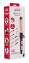 KISS Gold Edition 5-in-1 Curling Iron, Interchangeable Ceramic Tourmaline Curling Wand and Styling Iron Set with 3 Styling Clips &amp; 2 Curling Wands, 2 Heat Settings, Heat Resistant Glove, 110/120 V