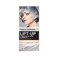 KISS Lift Up Complete Hair Bleach &amp; Icy Silver Toner Kit, Gentle Conditioning Formula that Reduces Brassiness, Complete 6-Pc DIY Bleach Kit, ICE