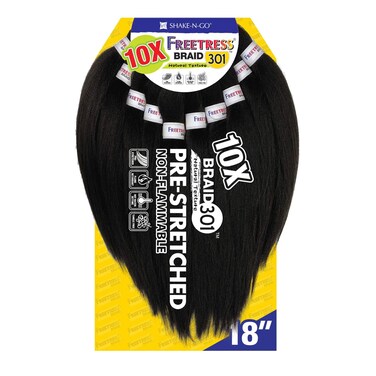 Freetress Braids FreeTress Natural Texture Braids Pre-Stretched 10X Braid 301 18inch (3-pack, 1) 1