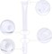 50 PCS Empty long slim 15ml squeeze pink lip gloss tubes lip oil sofe lipgloss tubes (pink lid)