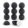longway 0.24Oz (7ml) Empty Lip Balm Sphere Containers   Screw Cap Lipstick Tubes/Chapstick Tubes/Chapstick Holder for Lip Gloss &amp; BPA FREE (Pack of 10, Black)
