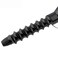YOMCI 32mm Spiral Hair Curler Curling Wand Waver Ceamic Curling Iron for Short and Long Hair Crimper LCD Display Curling Tongs