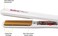 Redline Professional 1" Flat Iron, White Hair Straightener