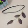 Fodattm Women Lady Bohemian Tassels Hairband Headwear Hippie Feather Headband Hair Hoop Handmade Indian Fascinator Headband Hair Bands Headdress Hair Accessories (Coffee)