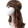Fodattm Women Lady Bohemian Tassels Hairband Headwear Hippie Feather Headband Hair Hoop Handmade Indian Fascinator Headband Hair Bands Headdress Hair Accessories (Coffee)