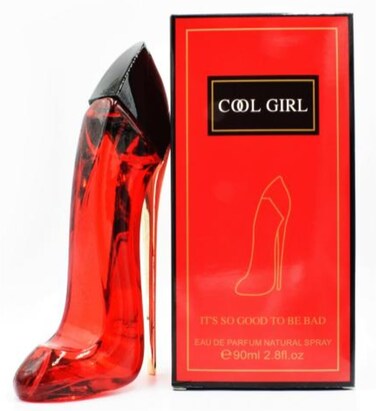 Okian Very Cool Girl High Heel Perfume for Women, Very Good Girl Imitation Eau de Parfum 1 Oz