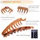 6 Pieces Banana Hair Clips,5 Inch Large Banana Clip for Thin Fine Thick hair,Non Slip Banana Claw Clips for Women