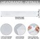 128 Pieces Disposable Spa Facial Headbands Stretch Non-Woven Facial Headband Soft Skin Care Hair Band with Convenient Closure for Women Girls Salons Esthetician Supplies, White Large