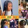 Brazilian Wool Yarn Hair for Braiding, 5 Pack, Acrylic Yarn Extensions for Crochet, Senegalese Twists, Box Braids, and Faux Locs, Black