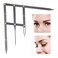 Eyebrow Ruler with Golden Ratio, Stainless Steel Tattoo Eyebrow Measuring Ruler Eyebrow Caliper, Flexible Semi Permanent Eyebrow Tattoo Designing Shaping Tools
