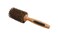 Bass Brushes   P Series   Straighten &amp; Curl Round Hair Brush   Deluxe Length Styling Head   Natural Bristle   Pure Bamboo Handle   Large Barrel   Model P104