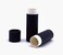 0.3oz Paperboard Lip Balm Tubes,15 Pack Kraft Paper Lipstick Tubes Lip Gloss Containers Cardboard Solid Perfume Tubes (black)