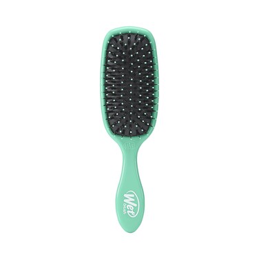 Wet Brush Shine Enhancer, Aqua, Natural Boar Bristles with Ultra-Soft IntelliFlex Technology, Leaves Hair Shiny and Smooth, Detangling Brush for All Hair Types, For Women, Men, Wet &amp; Dry Styling