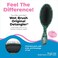 Wet Brush Original Detangler Hair Brush - Supercharged Emerald - All Hair Types - Ultra-Soft IntelliFlex Detangler Bristles Glide Through Tangles with Ease - Pain-Free Comb for Men &amp; Women